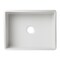 Alfi Brand 26" Decorative Lip Apron Sgl Bowl Fireclay Farmhouse Kitchen Sink, WHT AB506-W - alternate 7